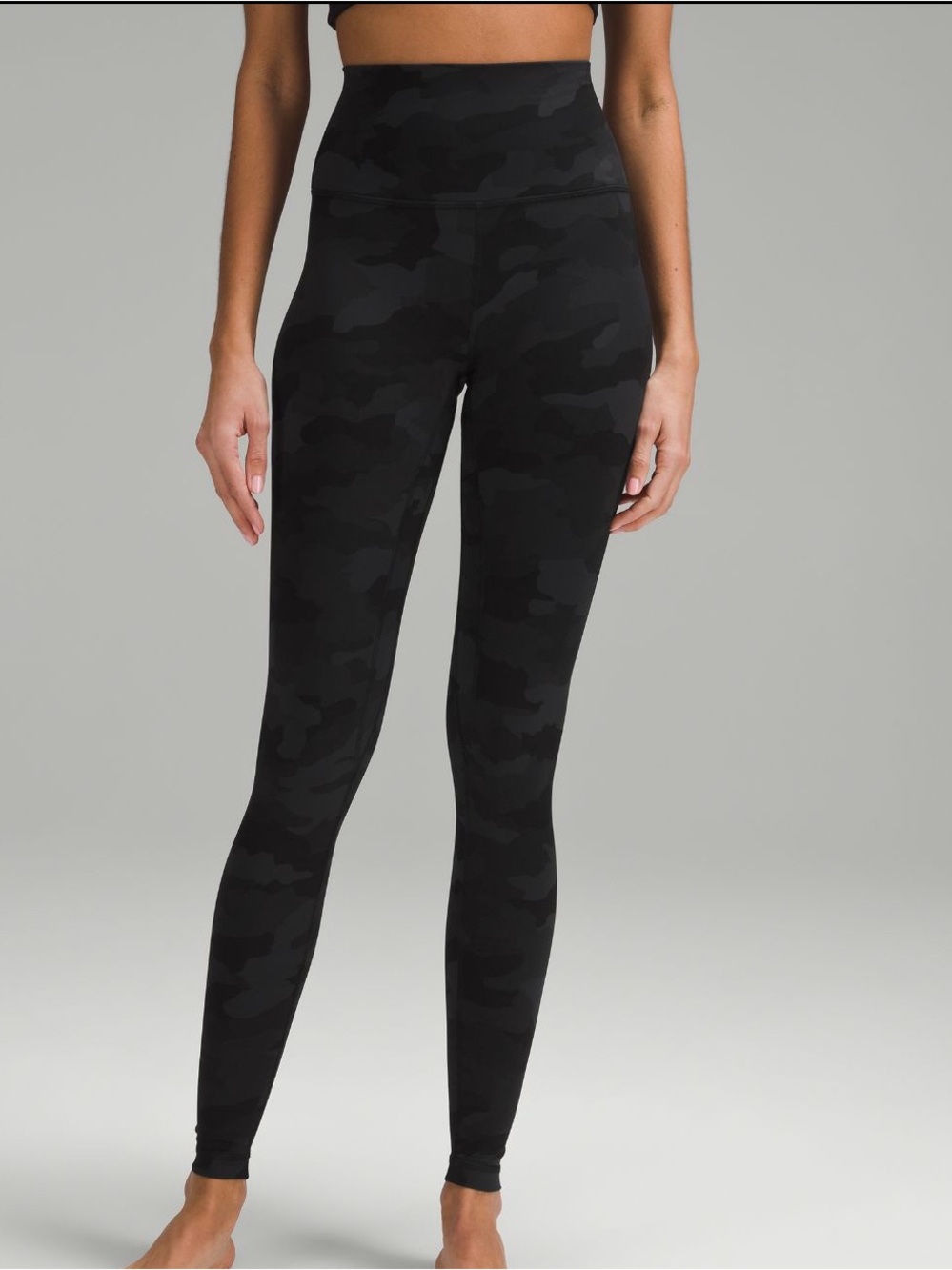 Lululemon Black Camo Align Leggings
